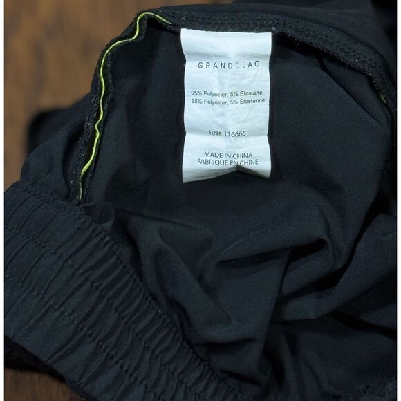 GRAND AC Size M Mens Black Athletic Shorts - Picture 6 of 7